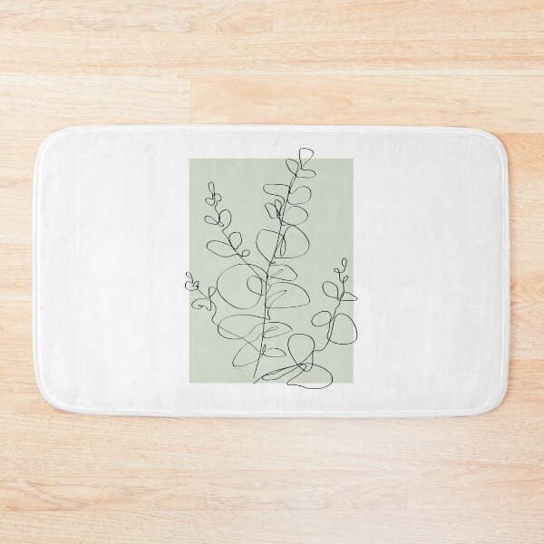 Item preview, Botanical Line Art 4, Sage Green Wall Art, Modern Minimalist Art by Synplus designed and sold by synplus.