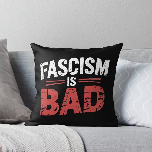 Item preview, Fascism Is Bad - Activism Quote designed and sold by GRABAPSHOP.