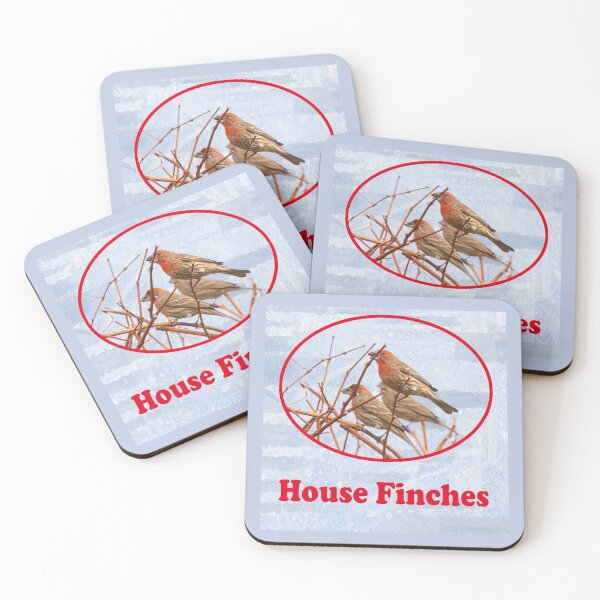 Item preview, House Finches With Seeds  designed and sold by CarolM.