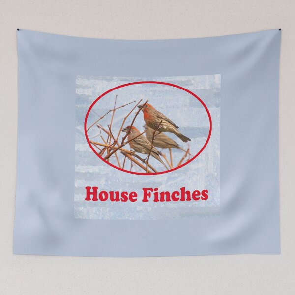 Item preview, House Finches With Seeds  designed and sold by CarolM.