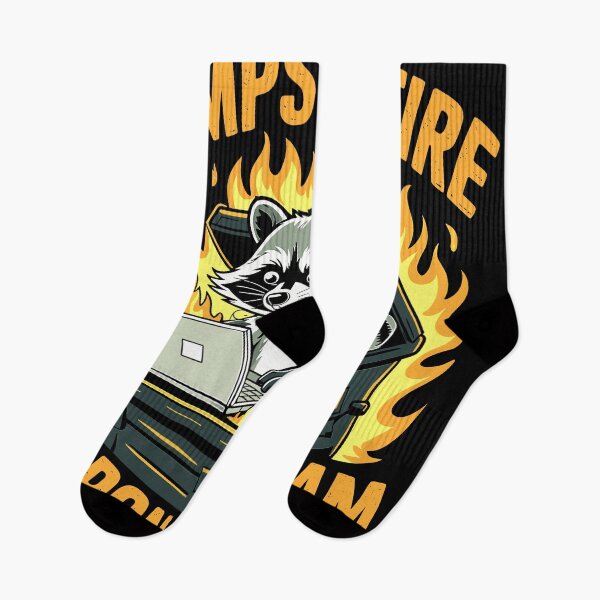 Item preview, Dumpster Fire Response Team Raccoon designed and sold by designleon19.