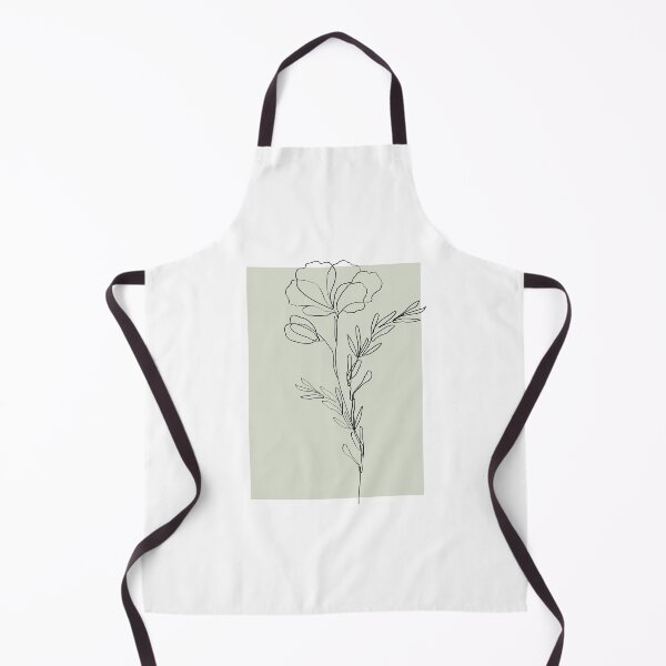 Item preview, Botanical Line Art 5, Sage Green Wall Art, Modern Minimalist Art by Synplus designed and sold by synplus.