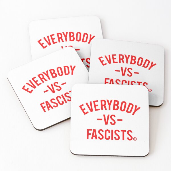 Item preview, Everybody VS Fascists (circle E for equality) red designed and sold by Thelittlelord.