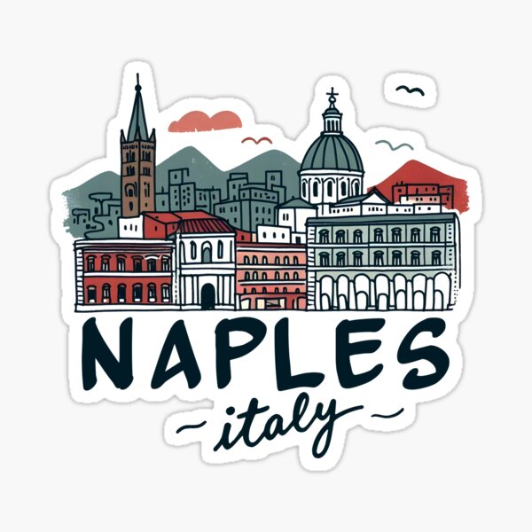 Item preview, Naples Italy designed and sold by WanderlustCoCo.