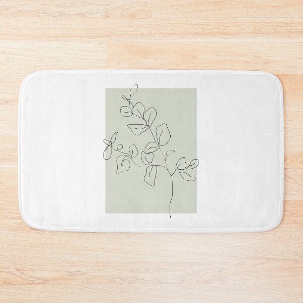 Item preview, Botanical Line Art 6, Sage Green Wall Art, Modern Minimalist Art by Synplus designed and sold by synplus.