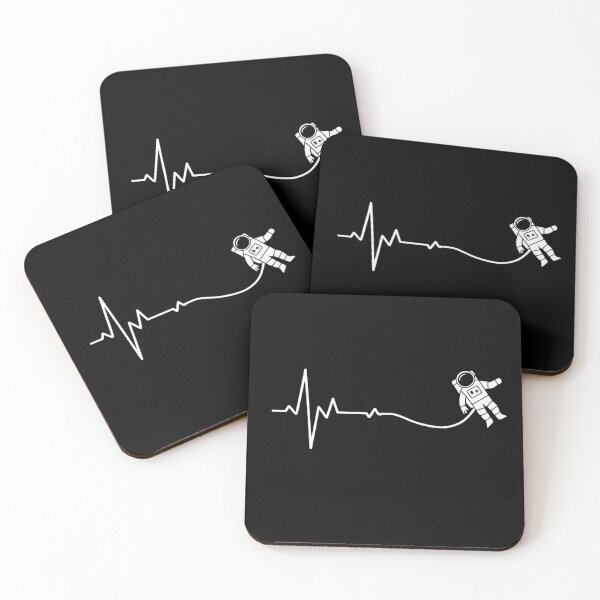 Item preview, Cosmic Pulse: Astronaut on the Heartbeat of Space Space Heartbeat designed and sold by SlocifieShop.