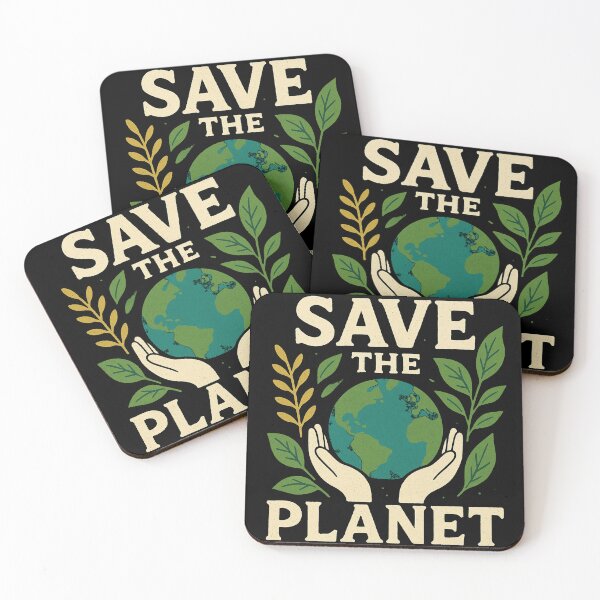 Item preview, Save The Planet, Eco-Friendly Earth Art | Sustainable Nature designed and sold by Oblivyum.