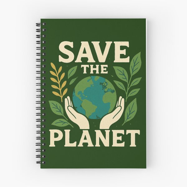 Item preview, Save The Planet, Eco-Friendly Earth Art | Sustainable Nature designed and sold by Oblivyum.