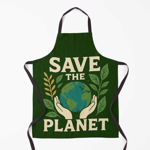 Item preview, Save The Planet, Eco-Friendly Earth Art | Sustainable Nature designed and sold by Oblivyum.