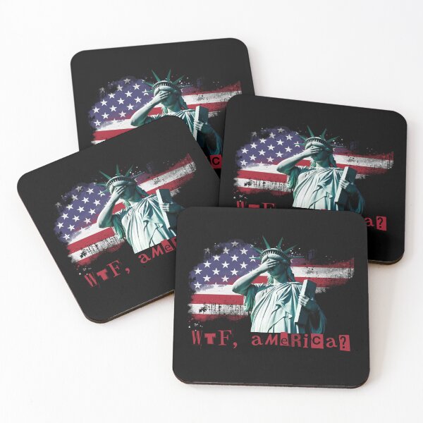 Item preview, wtf, america? designed and sold by DesignByMalwina.