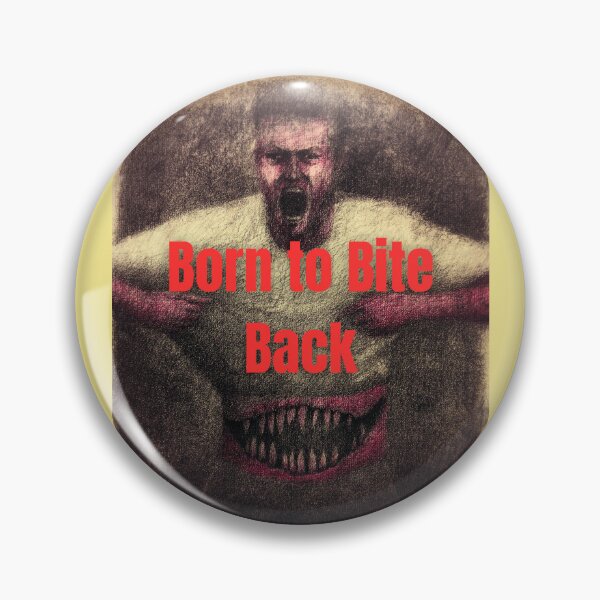 Item preview, Born to Bite Back – Surreal Torso Mouth Artwork designed and sold by Anomaly Effect.