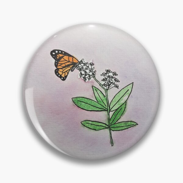 Item preview, Monarch on Milkweed designed and sold by PipevineDreams.