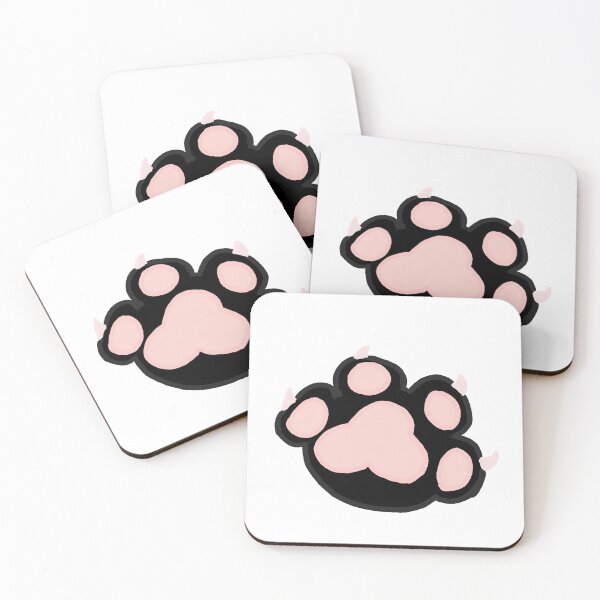 Item preview, Black Cat BEANS!! (Paw) designed and sold by Sneaky-Beans.