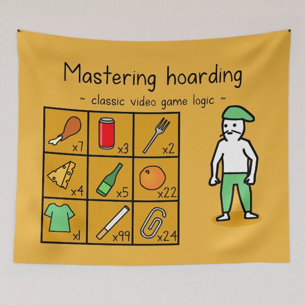 Item preview, Hoarder pro designed and sold by hungryfatcat.