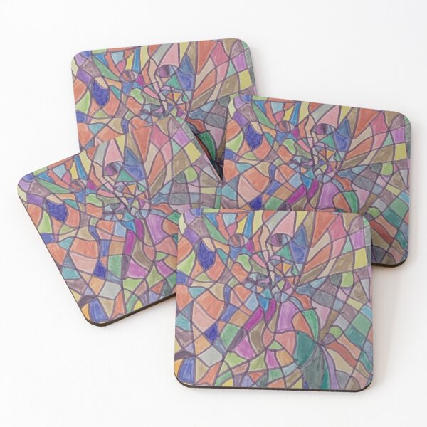 Item preview, abstract cat designed and sold by kolozse.