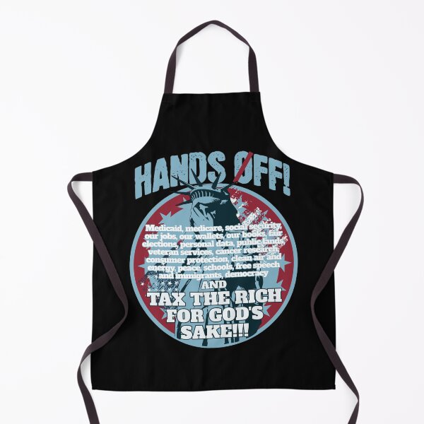 Item preview, HANDS OFF! - STATUE OF LIBERTY - TAX THE RICH FOR GOD'S SAKE designed and sold by justyna-s28.