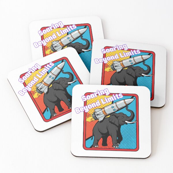 Item preview, Rocket Elephant – Soaring Beyond Limits designed and sold by T-Vergent.