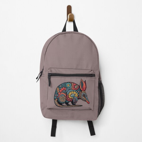 Item preview, Floral Armadillo Folk Fusion designed and sold by FabcoDesign.