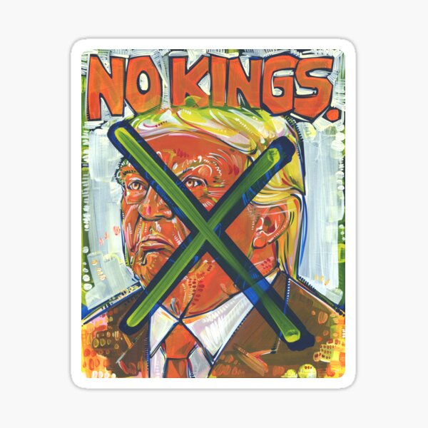No Kings Sticker