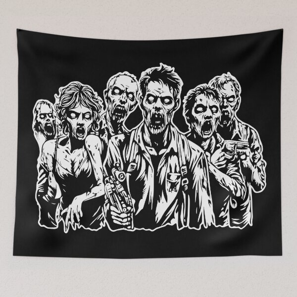 Item preview, Zombies designed and sold by ArtFactoryAI.