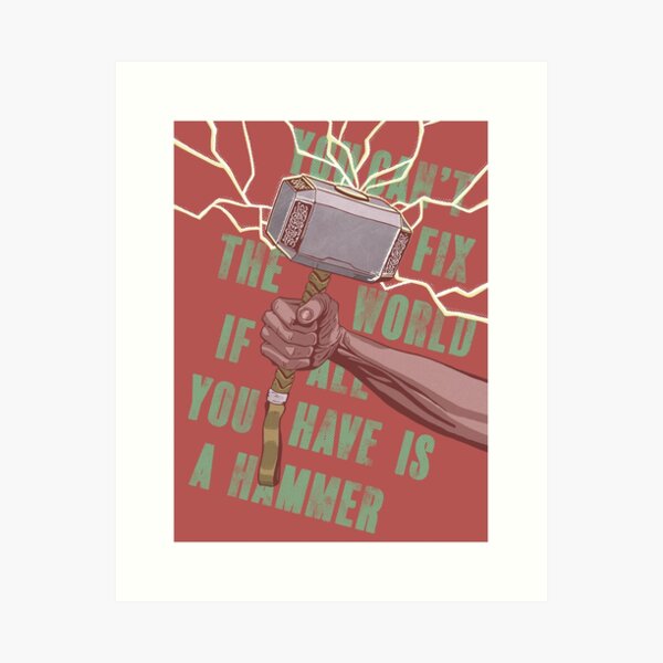 Hammer Art Print