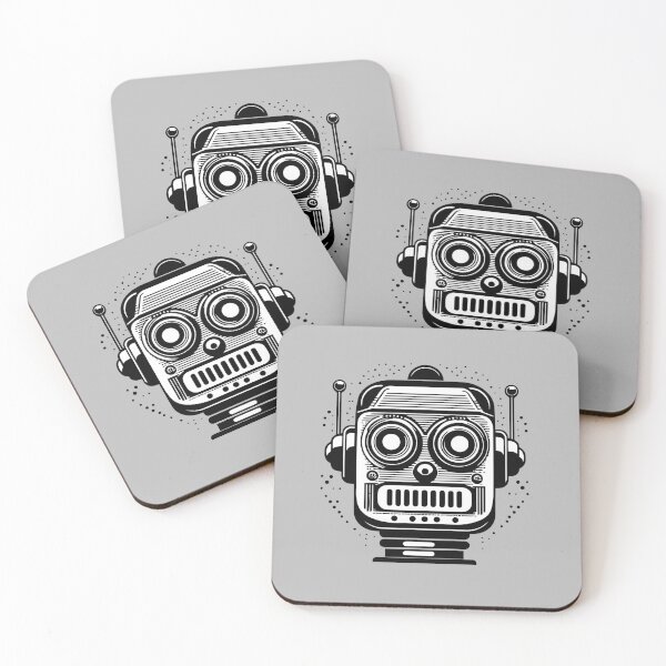 Item preview, Robot Head Vector designed and sold by ArtFactoryAI.