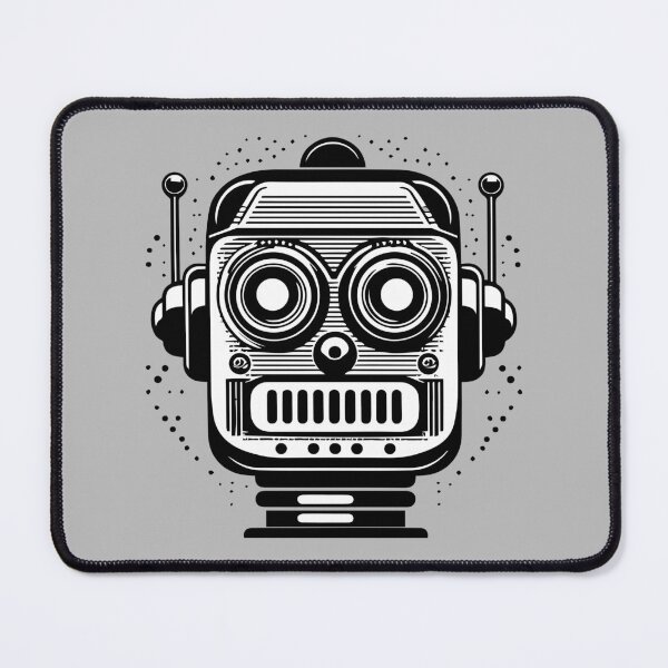 Item preview, Robot Head Vector designed and sold by ArtFactoryAI.