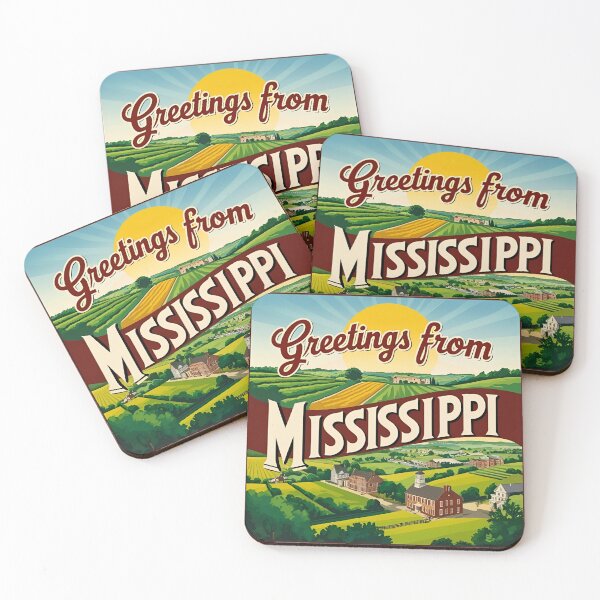 Item preview, Greetings from Mississippi designed and sold by Rue Market.