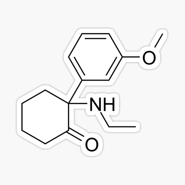 Item preview, Ketamine molecule designed and sold by SiddharthaMoon.