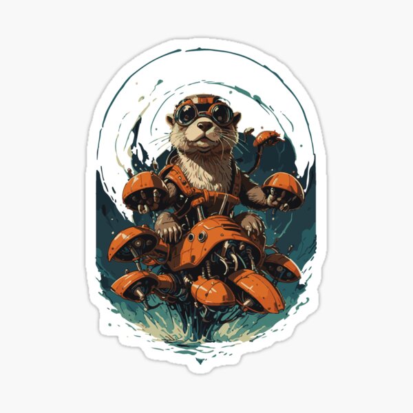 Artikel-Vorschau von Gear Otter Abenteuer, designt und verkauft von Mystery AI.