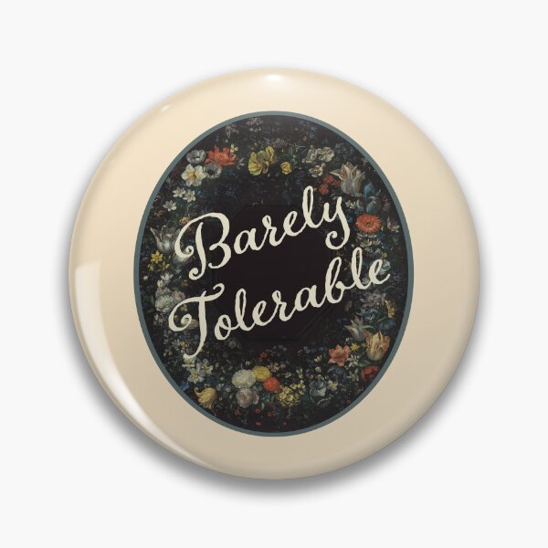 Item preview, Barely Tolerable  designed and sold by Chalene Warner.