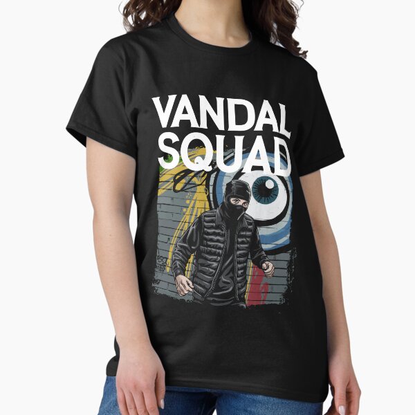 Item preview, Vandal Squad | Urban Street Art Rebel Graffiti Shirt designed and sold by PrintsByNatalia.