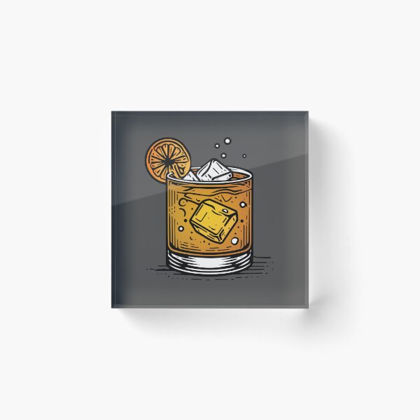 Item preview, Old Fashioned Cocktail designed and sold by ArtFactoryAI.