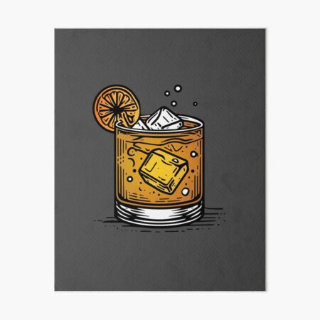 Item preview, Old Fashioned Cocktail designed and sold by ArtFactoryAI.