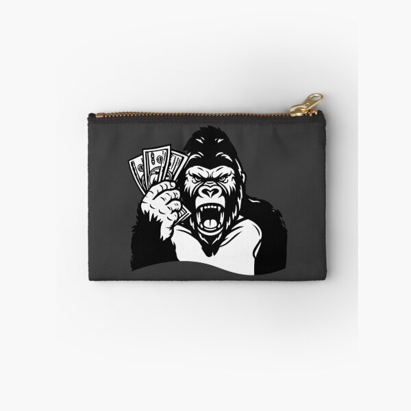 Item preview, Gorilla with Money designed and sold by ArtFactoryAI.