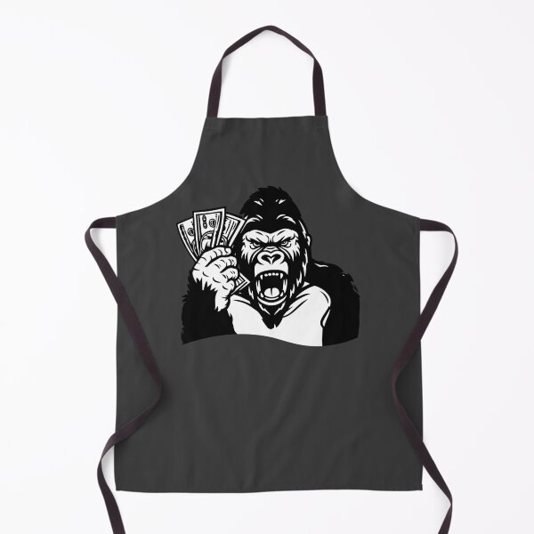 Item preview, Gorila con dinero designed and sold by ArtFactoryAI.