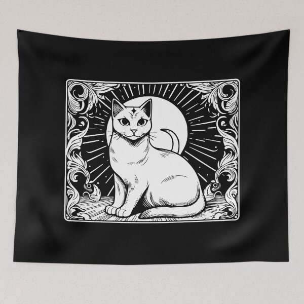 Item preview, Mystic Cat designed and sold by ArtFactoryAI.