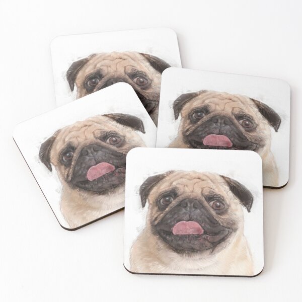 Item preview, Pug Life, Squishy Face, Big Heart designed and sold by JustWildWithin.