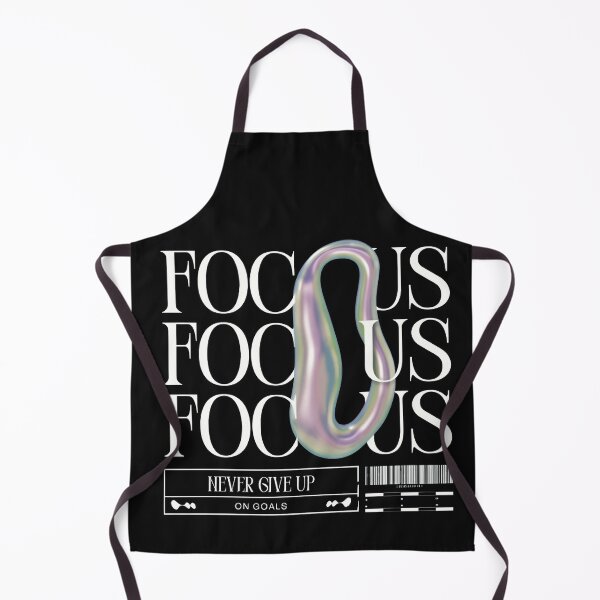 Item preview, FOCUS - Motivational Abstract Typography Tee designed and sold by Classicstitch12.