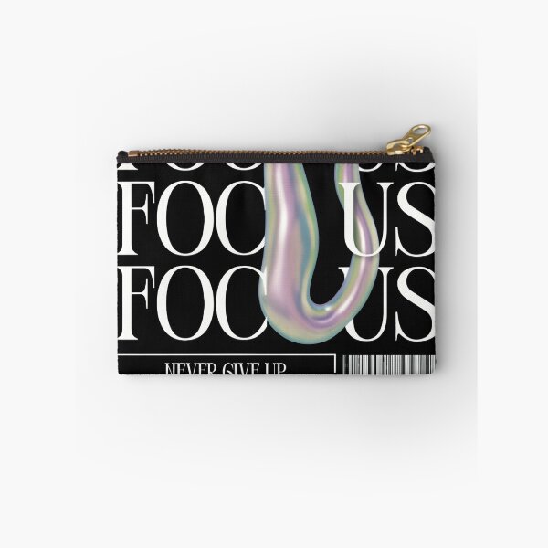 Item preview, FOCUS - Motivational Abstract Typography Tee designed and sold by Classicstitch12.