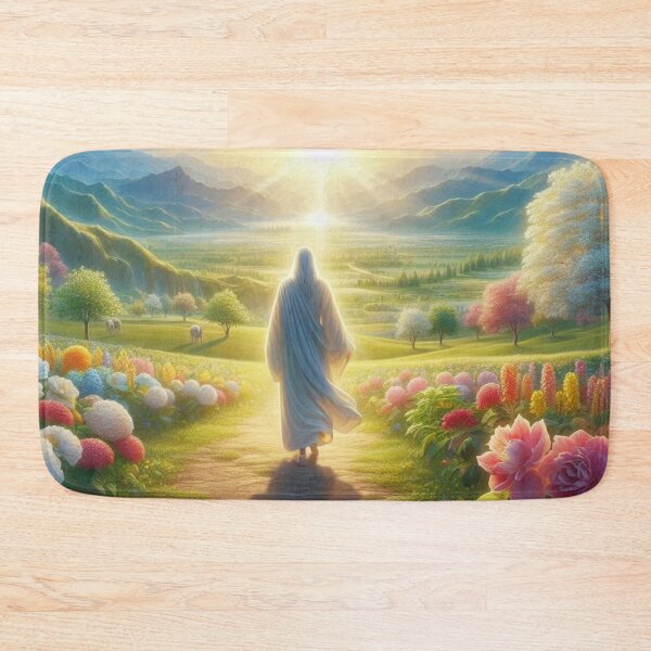 Item preview, Jesus Arriving, Religious Art designed and sold by JesusClub.