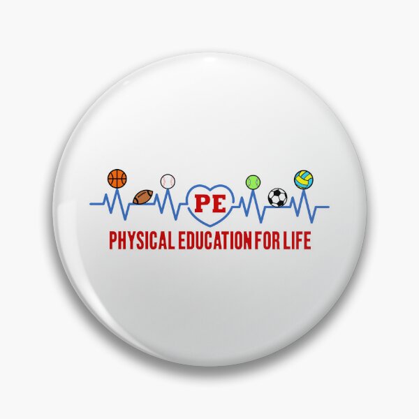 Item preview, Physical Education For Life Gym Teacher Sports Heartbeat designed and sold by Teacher Bee Co..