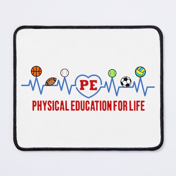 Item preview, Physical Education For Life Gym Teacher Sports Heartbeat designed and sold by Teacher Bee Co..