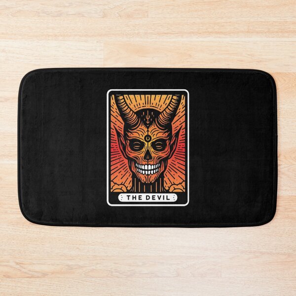 Item preview, The Devil Tarot Card designed and sold by ArtFactoryAI.