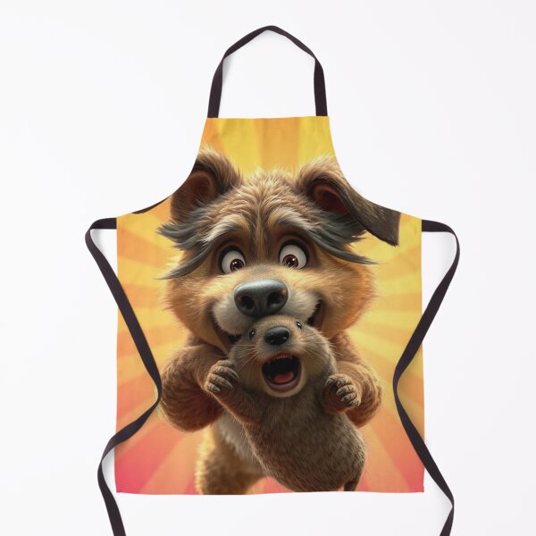 Item preview, Dog and Groundhog Funny Face designed and sold by Simplybe1.