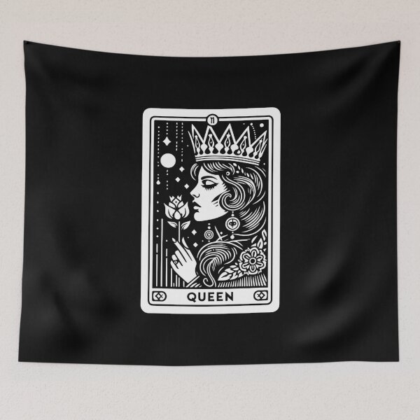 Item preview, Queen Card designed and sold by ArtFactoryAI.