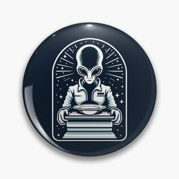 Item preview, Alien To Serve Man designed and sold by ArtFactoryAI.
