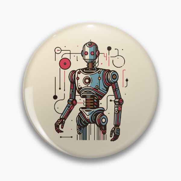 Item preview, Future Robot designed and sold by ArtFactoryAI.