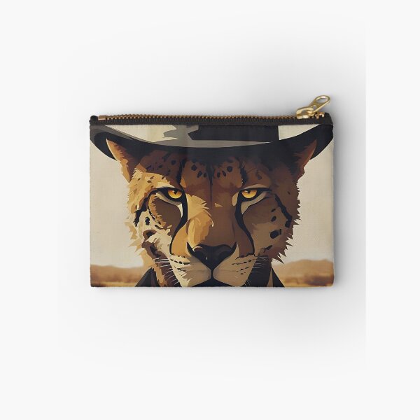 Item preview, Dapper Cheetah – Minimalist Desert Elegance designed and sold by Dino-Lune.