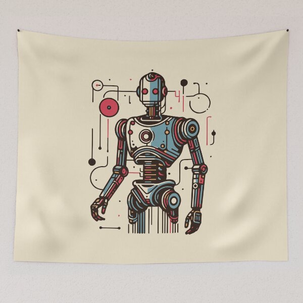 Item preview, Future Robot designed and sold by ArtFactoryAI.